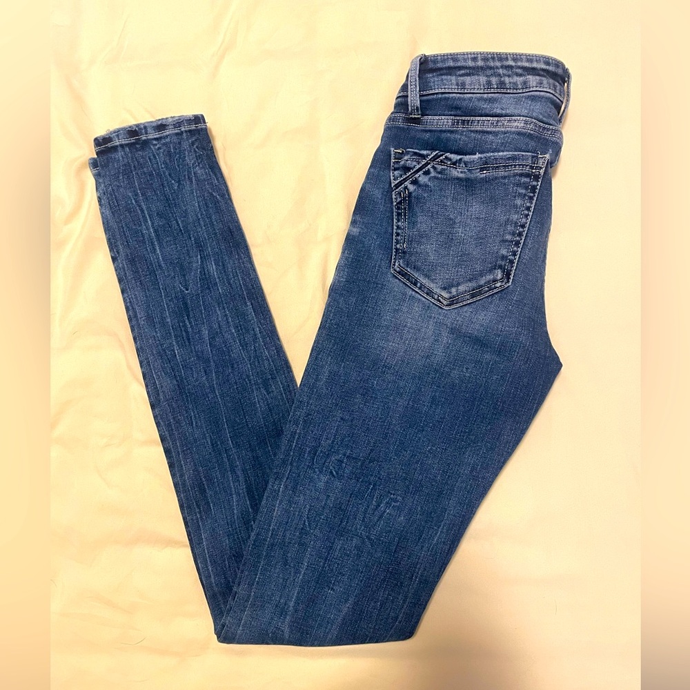 Buckle Black skinny jeans